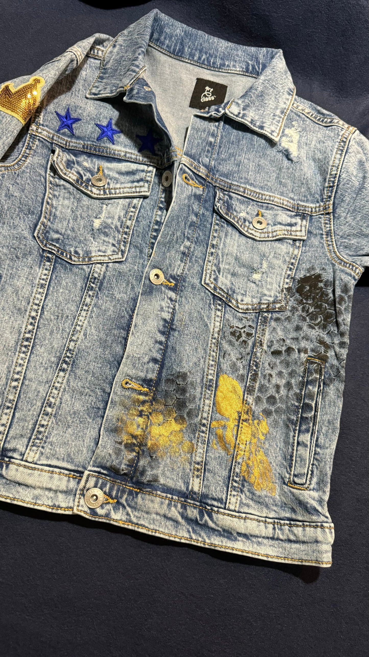 Queen Bee Jean Jacket