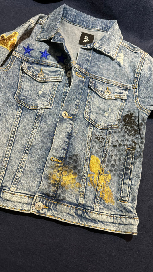 Queen Bee Jean Jacket