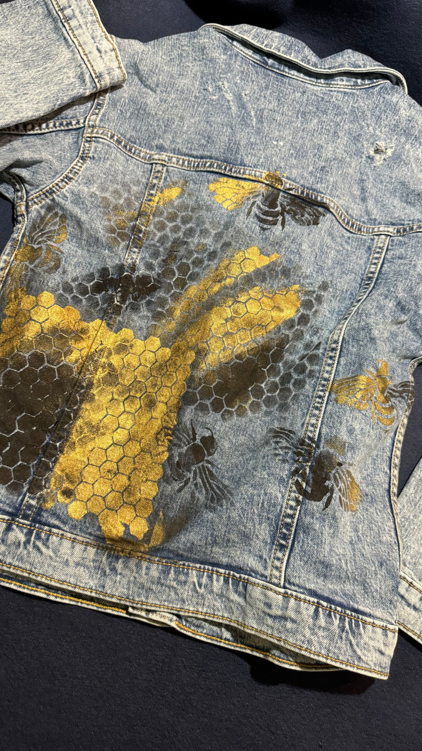 Queen Bee Jean Jacket