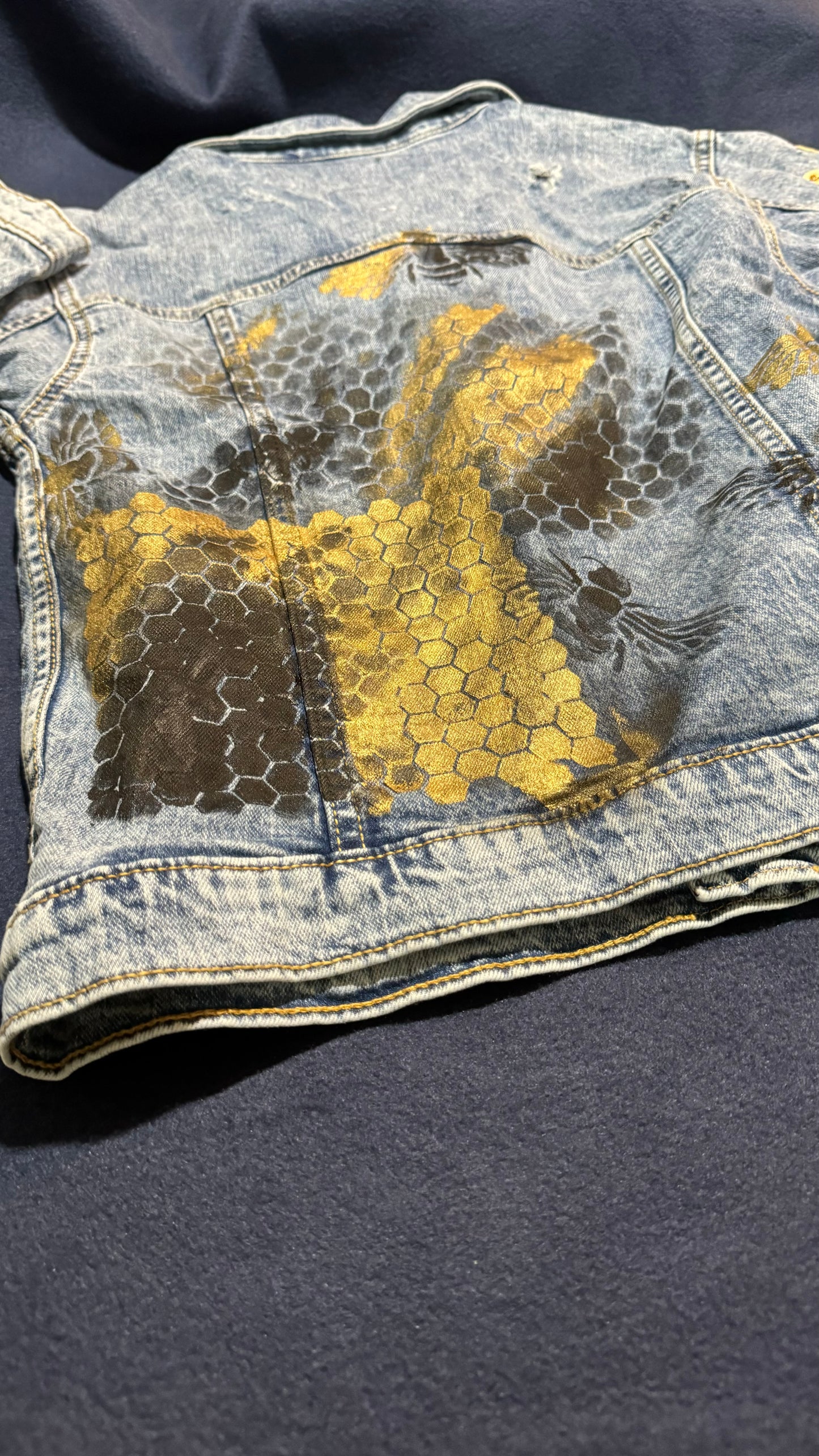 Queen Bee Jean Jacket